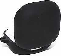 Vista 3 de SOVUEG - Funda de silicona compatible con Samsung Galaxy Buds 2 ProGalaxy Buds 2Galaxy Buds ProGalaxy Buds Live Case (negro)