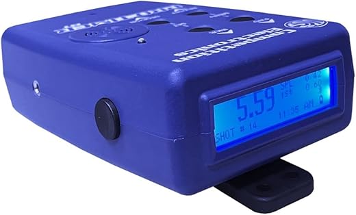 ZOHAN Shot Timer for Shooting Competition- Range Timer with Improved Loud Buzzer, for Practice, RO use in USPSA, IPSC - Total 4 Shooting Modes - Include Long-Life Battery