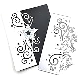 💌 Amplia Aplicación: Troqueles en relieve con una amplia gama de usos para las necesidades de decoración, como hacer bricolaje con su cartulina favorita, manualidades en papel, tarjetas de invitación de boda, álbumes de fotos, álbumes de recortes, etc.
