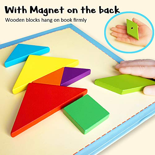 Beestech Wooden Tangram Puzzle Book thumb #4