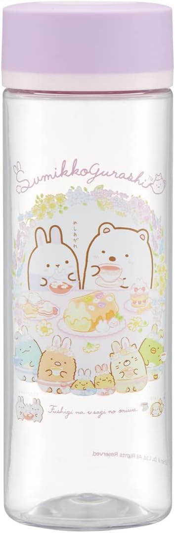 Skater PDC4-A Direct Drinking Water Bottle, Sumikko Gurashi, Rabbit Rice Bowl, 13.5 fl oz (400 ml), Water Bottle