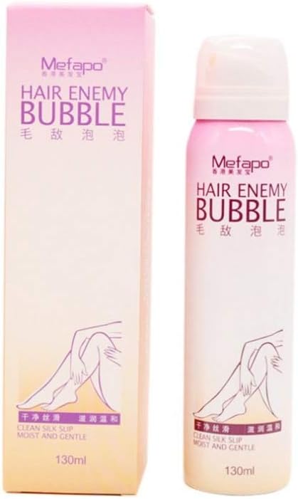 MEFAPO Painless Hair Removal Cream Depilatory Bubble Wax Boby Bikini Legs Hair Remover Foam Mousse in Spray Bottle Pomades Waxes