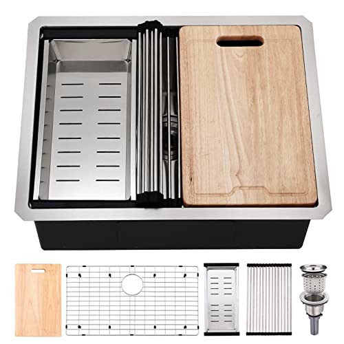 BoomHoze 24 Inch Undermount Kitchen Sink