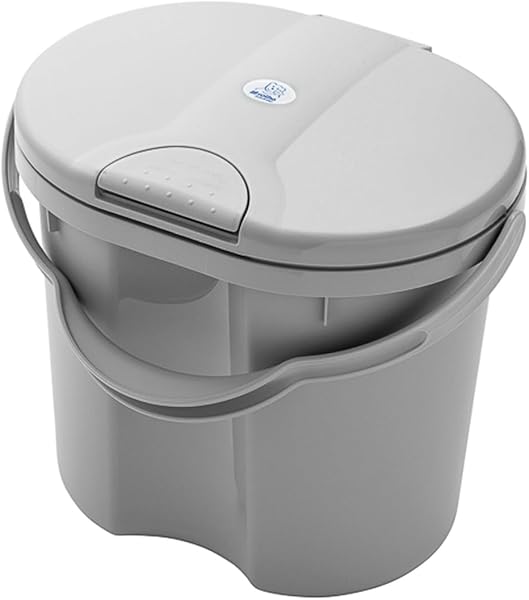 Rotho Babydesign Baby Diaper Pail 11L Grey