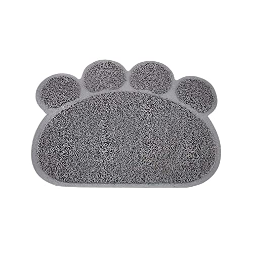CG94 Tappetino per animali domestici a forma di zampa, 40 x 30 cm colori assortiti
