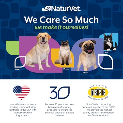 Image of NaturVet - Digestive Enzymes - Plus Probiotics & Prebiotics - Helps Support Diet Change & A Healthy Digestive Tract - for Dogs & Cats (Soft Chews, 120 Count) (Pack of 2)
