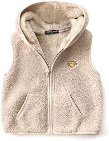 Happy Cherry Fleecevest voor kinderen, mouwloos, warm vest voor