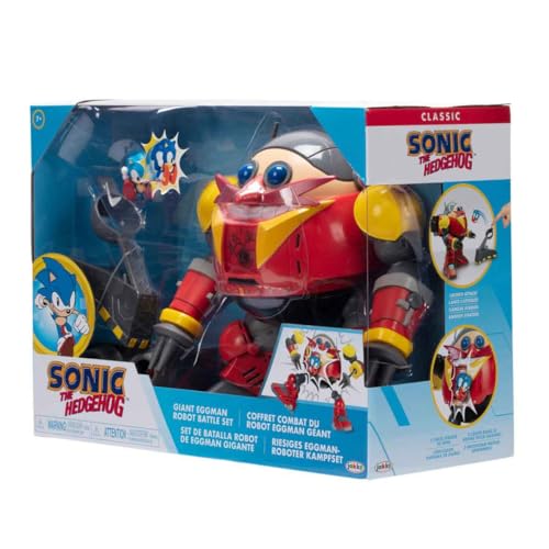 Pack De Batalha Robo Eggman Gigante, Sonic, Sunny