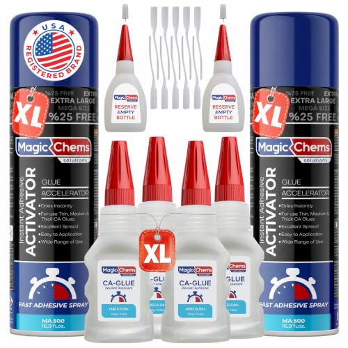 Magic Chems CA Glue with Activator