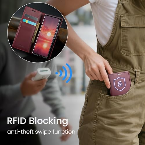 Tenifly for Samsung Galaxy Z Fold 8 Ultra Case Wallet with Card Holder by Tenifly - Used condition - Image 5
