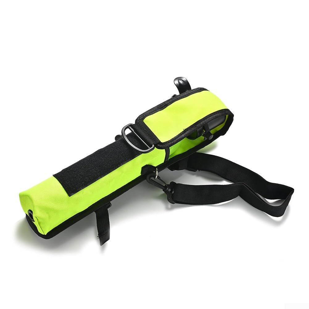 Lapiglo Diving Air for Tank Storage Bag 0.5L Scuba Oxygen Cylinder Protective Carry Case Polyester Portable Holder Underwater Adventure(Green)