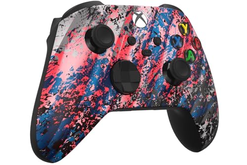 Image of Custom Controllerzz Wireless Controller for Microsoft Xbox Series X /S & Xbox One - Custom Soft Touch Feel - Custom Series X /S Controller (X /S Glacier Burn)