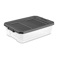 Vista 14 de Sterilite Caja Apilable Modular Transparente 16QT 14723V06