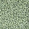 Miyuki Delica Seed Beads – Size 11/0 (1.6 mm, DB2310, Frost Opaque Glaze Rainbow Kiwi, 7.2 g, Approx. 1440 Beads, Made in Japan #1