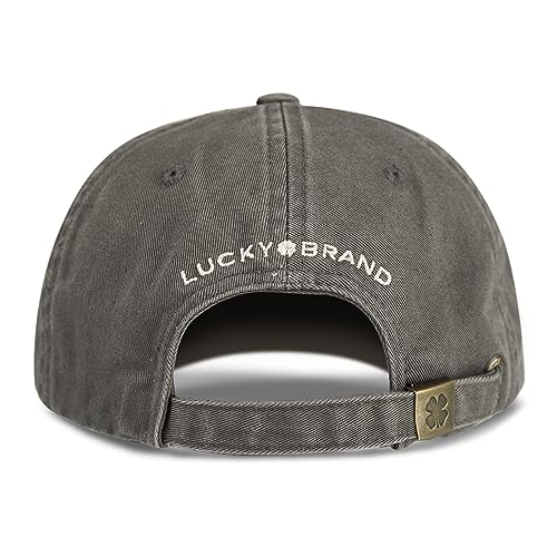 Image of Lucky Brand Classic Cotton Adjustable | Dad Hat | Baseball Cap | Golf | Fishing | Low Profile | 5 Panel Design