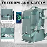 Xkdoai for Ryanair Cabin Bags 40x30x20, Small Underseat Carry On Travel Backpack Casual Hand Luggage Flight Loptop Bags for Women Men Cabin Size Rucksack - Image 4