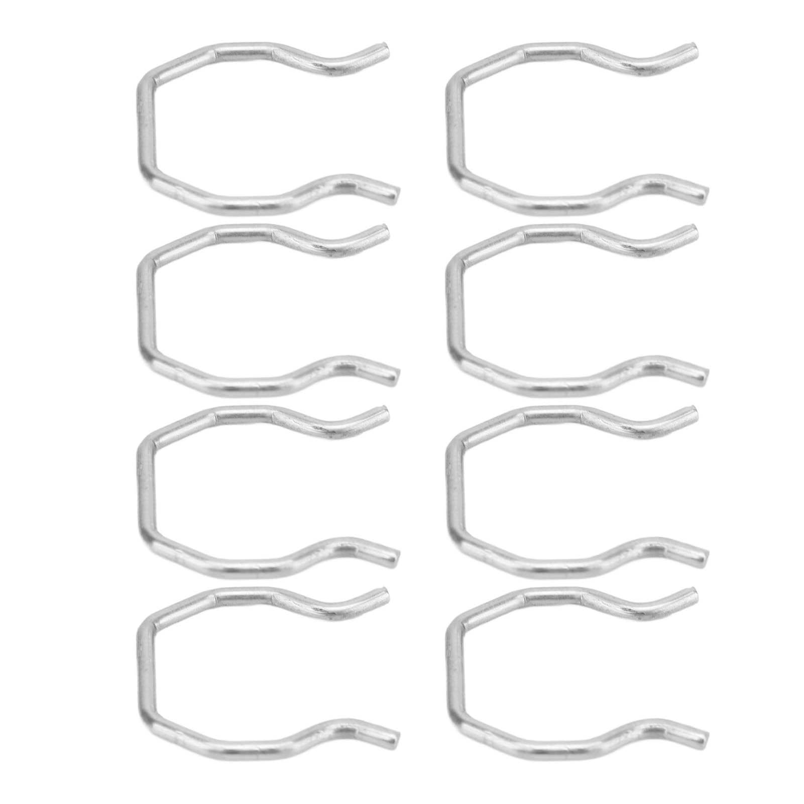 Clip per Connettore Iniettore Carburante 8 Pezzi Clip di Fermo per Spina Clip di Fermo per Spina in Metallo Clip per Iniettore di Carburante per 6.0 6.0L Powerstroke Dal 2003 Al
