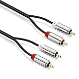 cavi rca di qualità Cavo rca audio (stereo).–.2.x rca maschio a 2.x rca maschio.–.compatibile con tutti i dispositivi cinch
