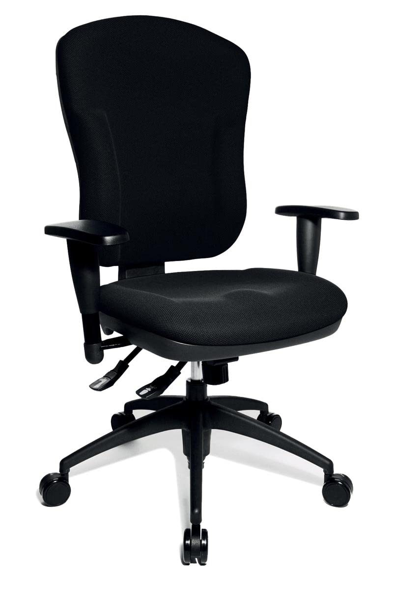 Topstar 8060KBC0 Wellpoint 30 Sedia Girevole dallo Schienale Alto, Nera