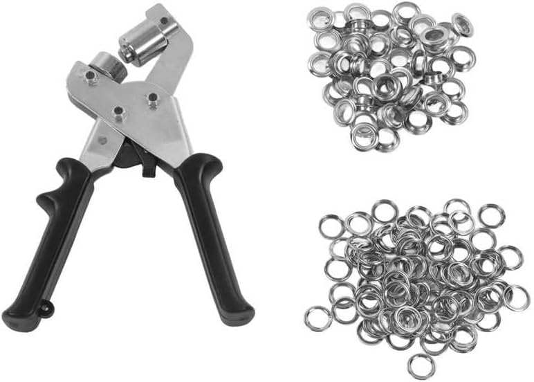 Belt Hole Punch Manual Puncher Internal Elasticity with Eyelet Buckles for Home