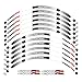 Moto Ruote Cerchi Adesivi Riflettenti Strisce, per Honda CBR 250 400 600 929 954 RR Decorativi Accessori