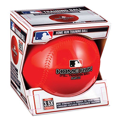 Franklin Sports MLB Homerun 3.5X Strength Training Balls, 17.5-Ounce