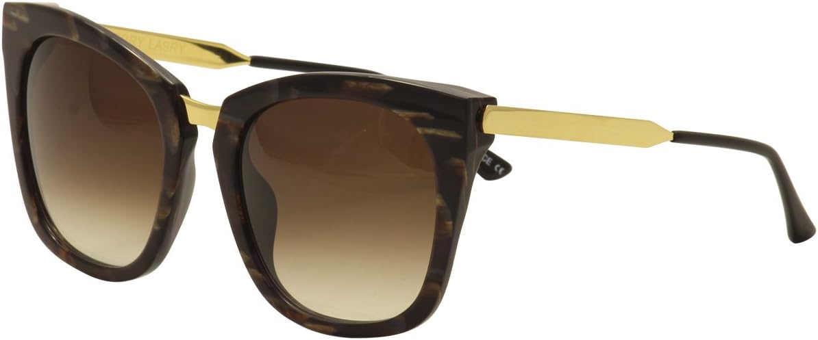 Thierry Lasry Women's Narcissy 101 Black/Gold Tortoise Fashion Sunglasses 56mm