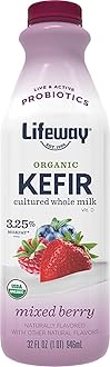 Organic Whole Milk, Mixed Berry, 32oz