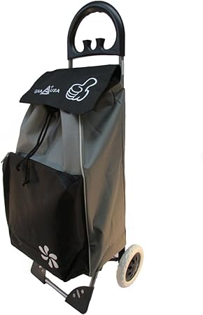 Amazon Com Gna Thumbs Up Shopping Trolley W Cooling Compartment Grey Office Products Amazon Com Gna Thumbs Up Shopping Trolley W Cooling Compartment Grey Office Products