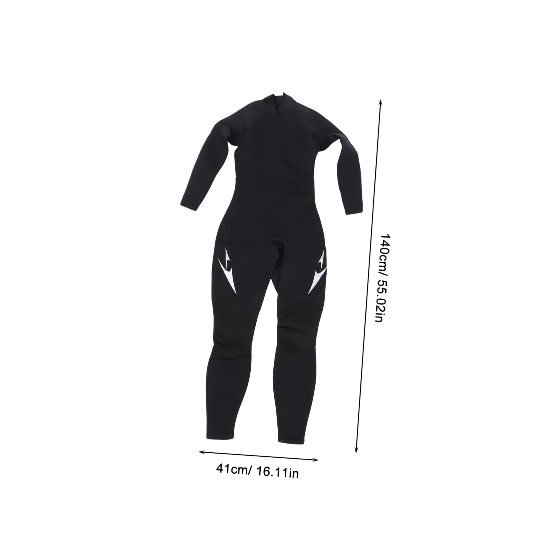 OHPHCALL Women Long Sleeve Wetsuit Thick Thermal Neoprene Swimming Suit for Diving Snorkeling Surfing Stylish Design for Comfort and Warmth Cold Water Activities