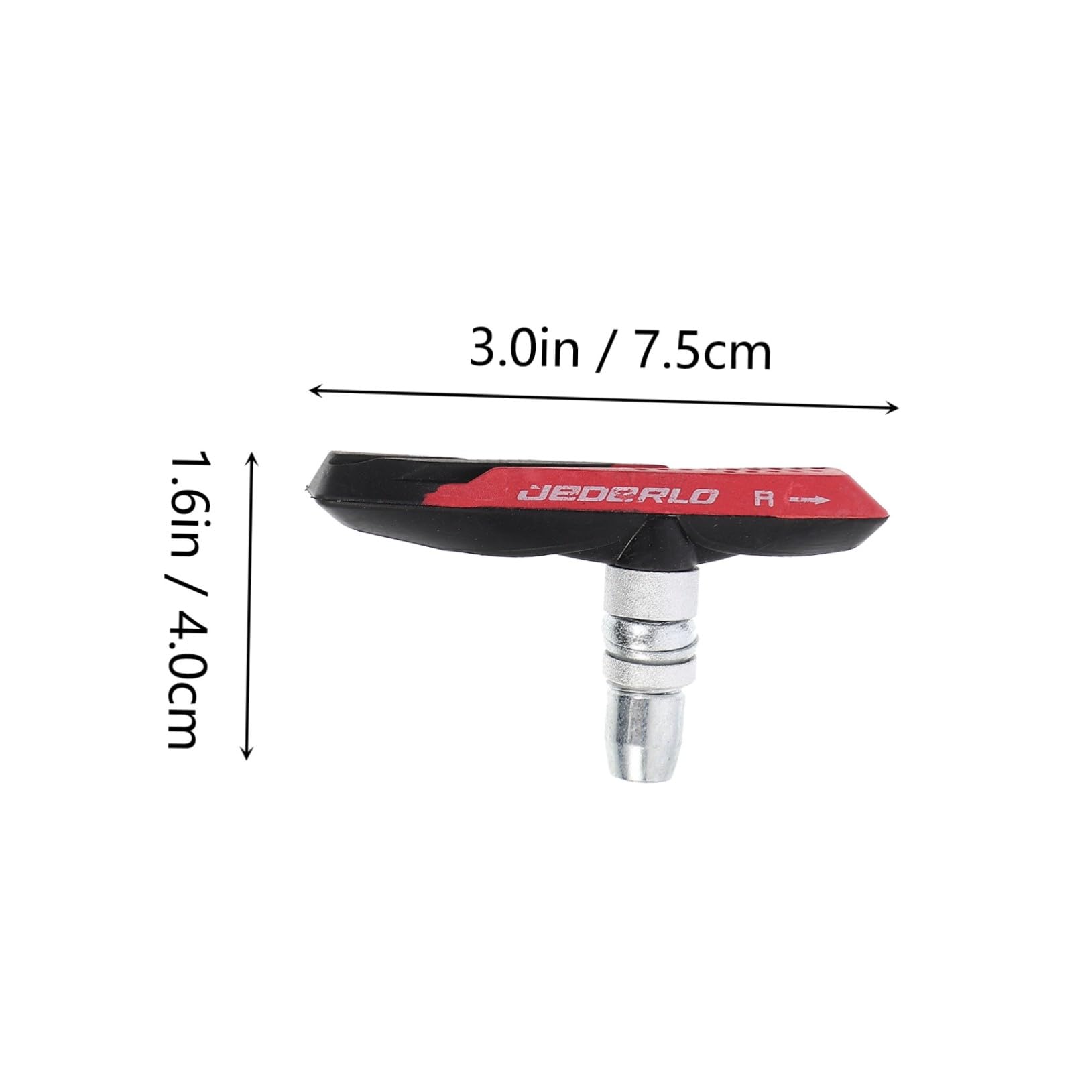 Kisangel 5paires Plaquettes De Frein De Vélo Silencieuses Plaquettes De Frein pour Vélo De Route Et VTT Compatibles Et Résistantes Installation Facile