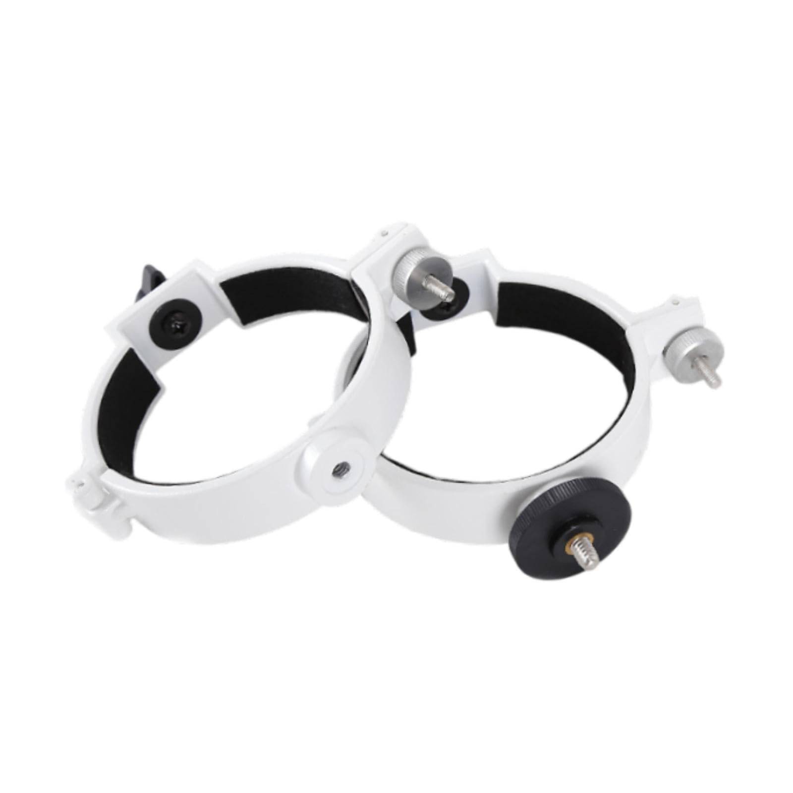 TWISAXC Telescope Tube Rings Astronomy Accessories Metal High Performance Easy Installation Telescope Tube Mounting Rings Easy Installation 80DX Inside