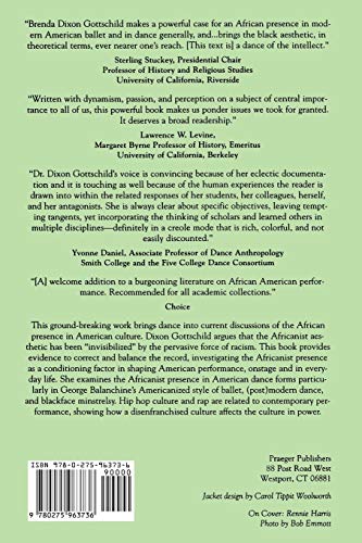Digging the Africanist Presence in American Performance: Dance and Other Contexts