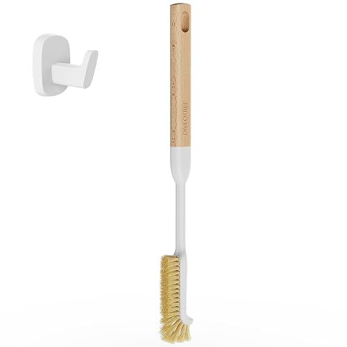 Cleaning Brush, Diveotree Hard Bristle Brush for Deep Cleaning Grout,