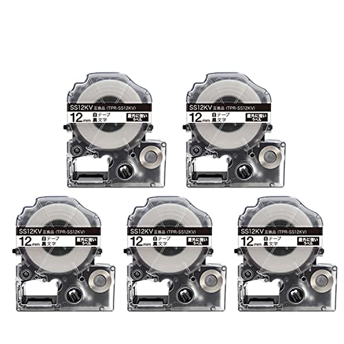 �L���O�W���p �e�v�� PRO �݊� �e�[�v�J�[�g���b�W SS12KV 12mm ���O�ɋ������x�� ���S�� 5�Z�b�g ���e�[�v ������