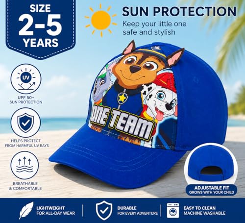 Casquette Pat Patrouille protégeant du soleil les garçons de age 2-5 ans - 5