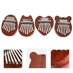 BIENKA 4 Ensembles Mini Kalimba Pouce Piano Bois 8 Touches Doigt Piano Portable Marimba Musical Petit Mignon Kalimbas… - Les Beatles, Paul McCartney, John Lennon, RIngo Starr, George Harrison BIENKA 4 Ensembles Mini Kalimba Pouce Piano Bois 8 Touches Doigt Piano Portable Marimba Musical Petit Mignon Kalimbas… – Image 6