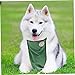 Happyyami Pet Adjustable Raincoat for Dogs and Puppies Lightweight Rain Belly Cover Green Keeps Your Pet Dry and Comfortable During Outdoor Activities