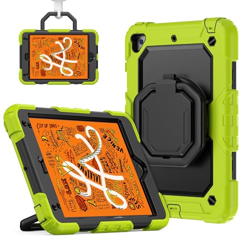 Housse iPad mini 5 antichoc robuste avec porte-stylet et support