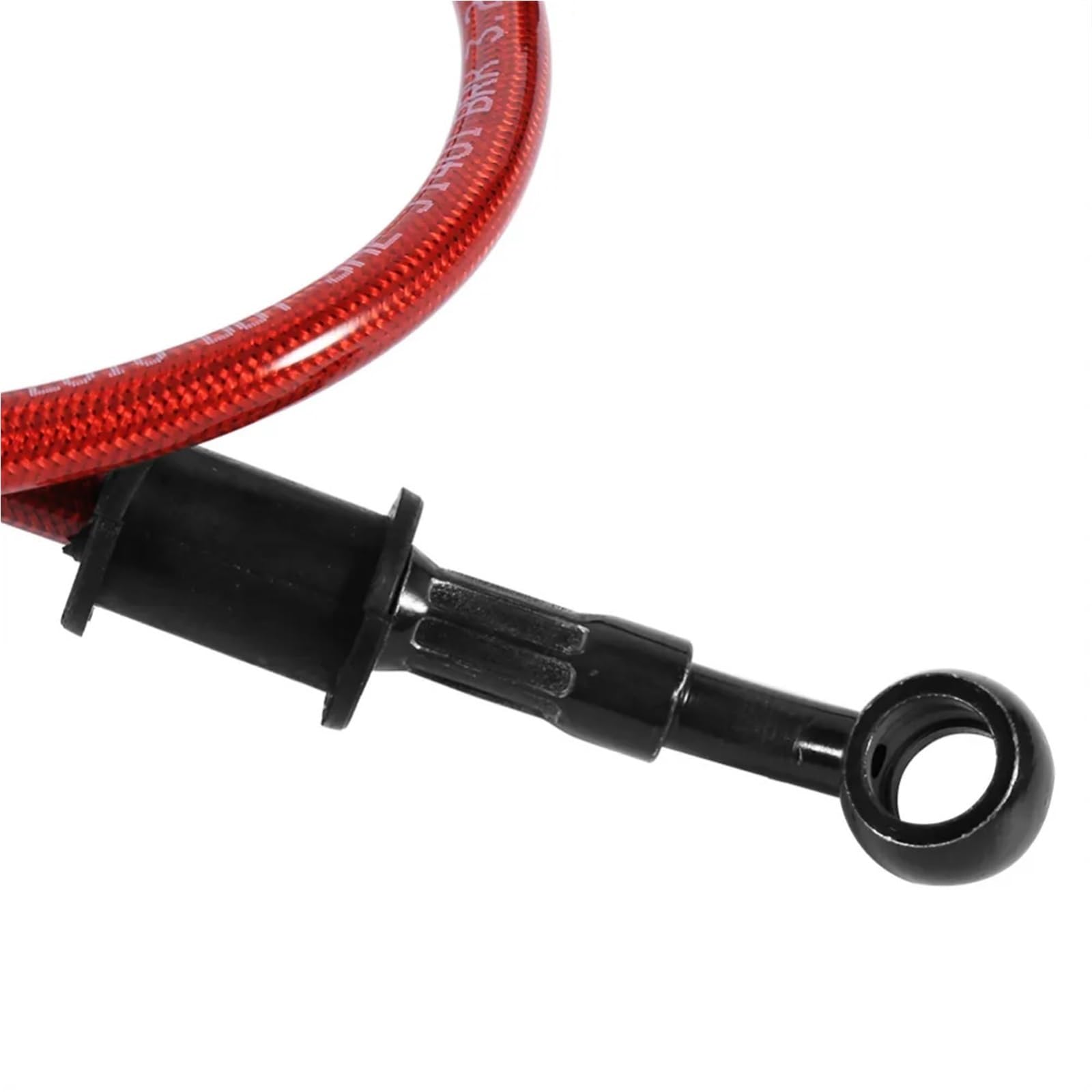 Tubo flessibile per freno moto da 50 cm a 120 cm, tubo flessibile in acciaio per frizione, olio,Dirt Pit Bike, 5 colori, 500 mm, 600 mm pompa freno leva Freno Leve di Frizione Maniglia(Blue 500mm)