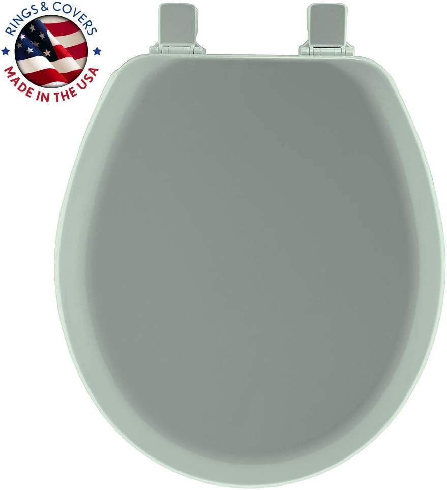 Black Friday 🔥 MAYFAIR 41EC 455 Cameron Toilet Seat will Never Loosen and Easily Remove, ROUND, Durable Enameled Wood, Seafoam Get Special Price MAYFAIR 41EC 455 Cameron Toilet Seat will Never Loosen and Easily Remove, ROUND, Durable Enameled Wood, Seafoam