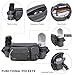 Bauchtasche Herren,Gürteltasche Herren,Bauchtasche Mit Flaschenhalter,Schwarz,Handy Gürteltasche,Bauchtasche Hund,Hüfttaschen