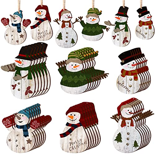 Image for Snowman Christmas Tree Ornaments