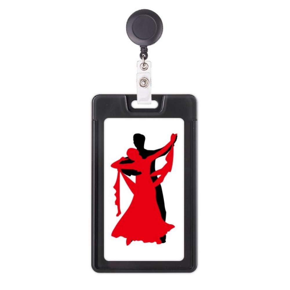 Porte-badge rétractable Danse idée cadeau pour danseur de salon
