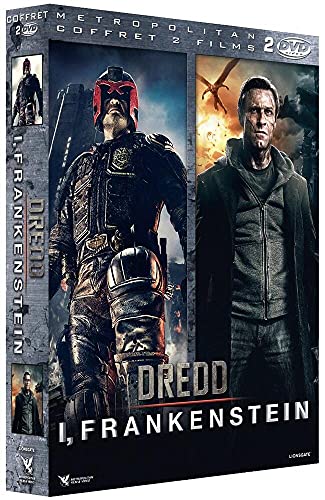 Bi-pack dredd + i, frankenstein - dvd