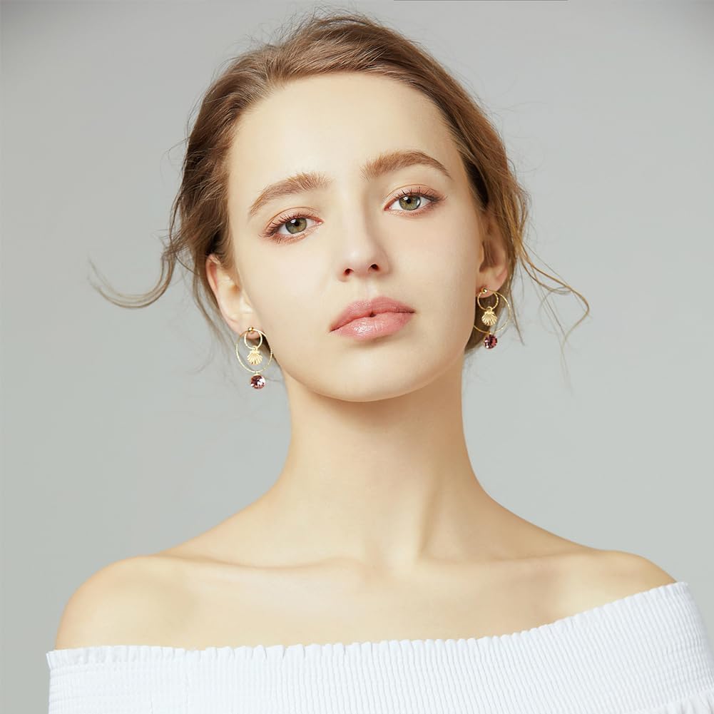 DICOSMETIC 200Pcs Real 18K Gold Plated Seashell Charms, 304 Stainless Steel, DIY Jewelry Making, Hole: 0.8mm - Image 6