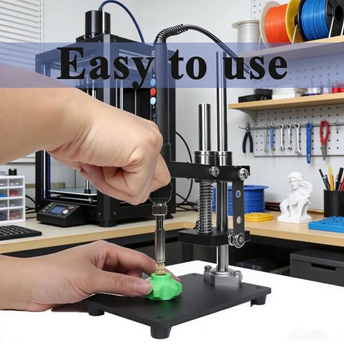 Presse à chaud pour inserts thermofixés : fixez vos pièces 3D proprement - 3