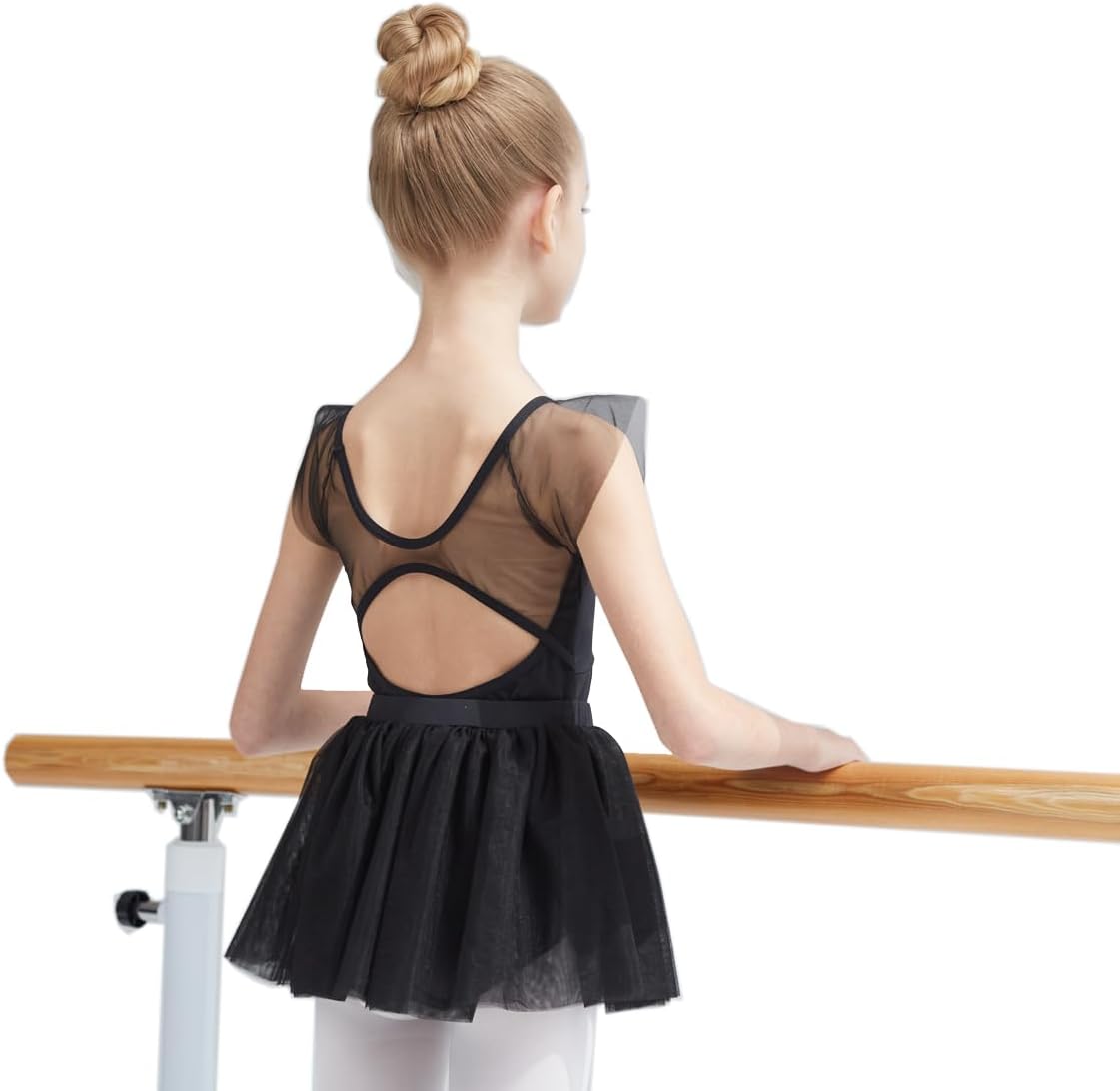 Girls Sweaters Ballet Dance Tops Long Sleeve Cardigan Kids Button Shrug Cropped(Toddler/Little Girl/Big Girl)