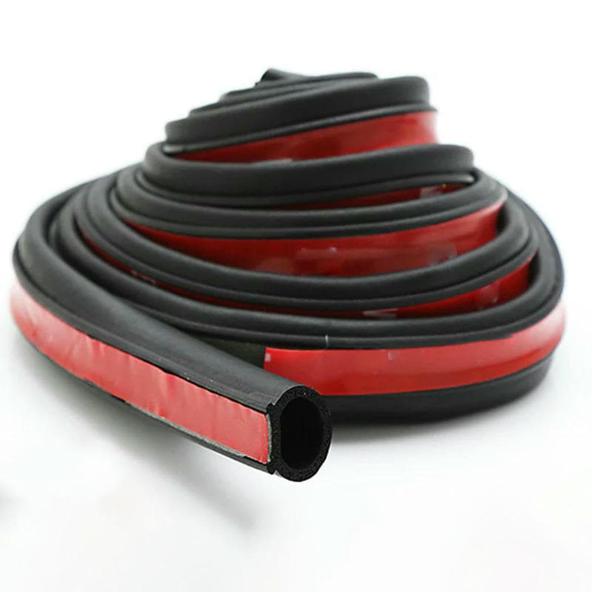 Yfshc 2M Small D 2/4/8M Car Door Seal Strip Auto Rubber Seal D Z P Type Noise Insulation Anti-Dust Soundproof Sealing Strips Interior Accessories