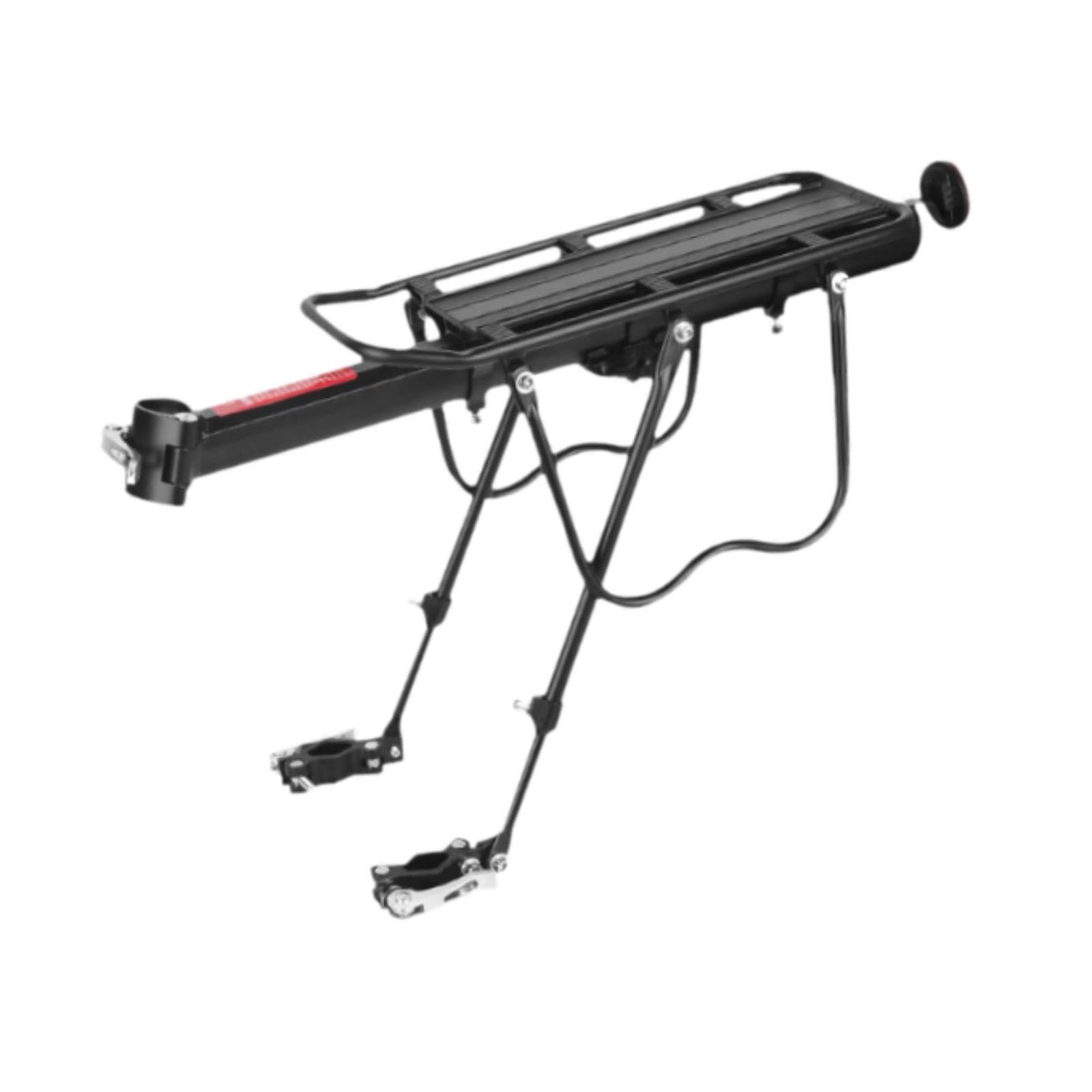 rockible Fahrrad-Hinterradgepäckträger, Fahrrad-Hinterradgepäckträger Praktisches Zubehör Fahrrad-Gepäckträger-Schnellspanner für Reisen mit dem Fahrrad Sport & Freizeit